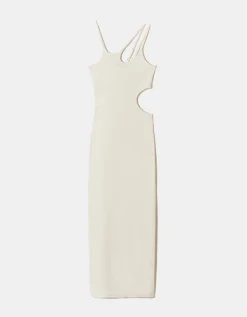 Vestito Midi Bianco con Cut Out^Tally Weijl Flash Sale