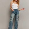 Jeans Cargo Multitasche a Vita Media^Tally Weijl Outlet