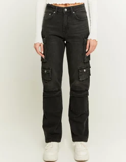 Jeans Cargo Multitasche a Vita Media^Tally Weijl Best Sale
