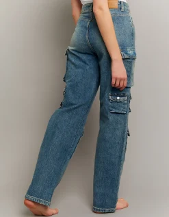 Jeans Cargo Multitasche a Vita Media^Tally Weijl Outlet
