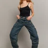 Jeans Cargo Parachute a Vita Media^Tally Weijl Discount