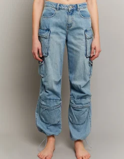 Jeans Cargo Parachute a Vita Media^Tally Weijl Sale