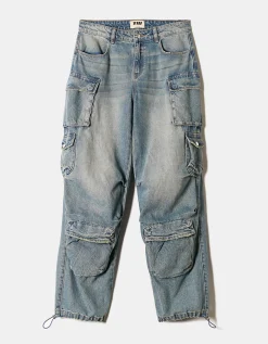Jeans Cargo Parachute a Vita Media^Tally Weijl Discount