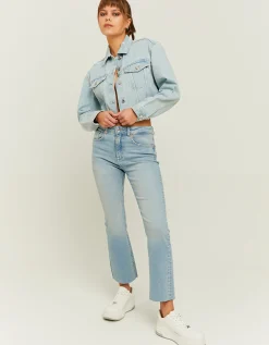 Jeans Cropped Flare a Vita Alta^Tally Weijl Best