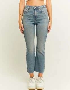 Jeans Cropped Flare a Vita Alta^Tally Weijl Best Sale