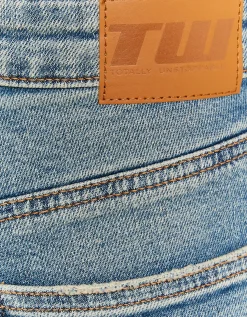 Jeans Cropped Flare a Vita Alta^Tally Weijl Best Sale