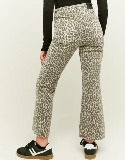 Jeans Cropped Flare Stampa Leo^Tally Weijl Discount