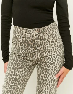 Jeans Cropped Flare Stampa Leo^Tally Weijl Discount