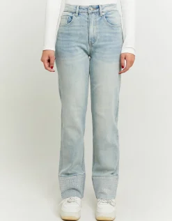 Jeans Flare a Vita Alta con Strass^Tally Weijl New