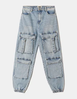 Jeans Jogger Cargo a Vita Alta^Tally Weijl Flash Sale