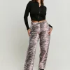Jeans Palloncino a Vita Media Stampa Animalier^Tally Weijl Discount