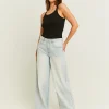 Jeans Skater a Vita Media con Strappi^Tally Weijl Cheap