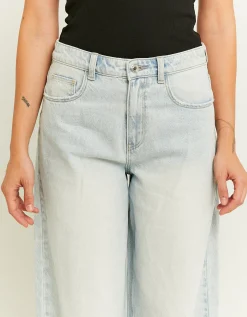 Jeans Skater a Vita Media con Strappi^Tally Weijl Cheap