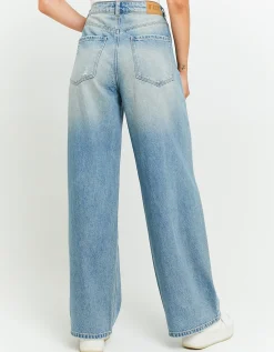Jeans Skater a Vita Media con Strappi^Tally Weijl Sale