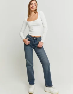 Jeans Straight Leg a Vita Alta^Tally Weijl Best Sale