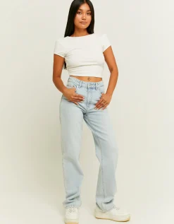 Jeans Straight Leg a Vita Alta^Tally Weijl Store