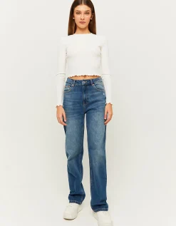 Jeans Straight Leg a Vita Alta^Tally Weijl Hot