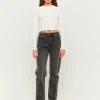 Jeans Straight Leg a Vita Alta^Tally Weijl Clearance