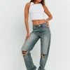 Jeans Straight Leg a Vita Alta^Tally Weijl Sale