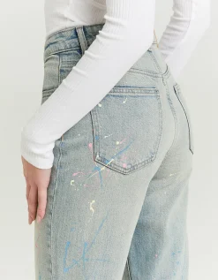 Jeans Straight Leg a Vita Alta^Tally Weijl Cheap