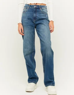 Jeans Straight Leg a Vita Alta^Tally Weijl Hot