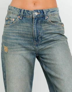 Jeans Straight Leg a Vita Alta^Tally Weijl Sale