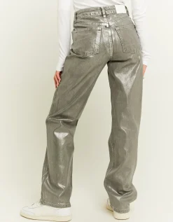 Jeans Straight Leg Argento^Tally Weijl Best Sale