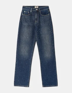 Jeans Straight Leg con Strass^Tally Weijl Clearance