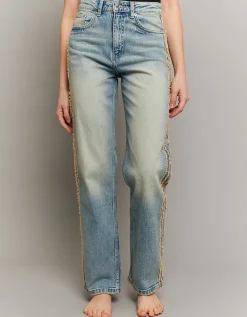 Jeans Straight Leg Fancy a Vita Alta^Tally Weijl Cheap