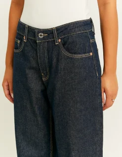 Jeans Straight Leg Lavaggio Scuro^Tally Weijl Online