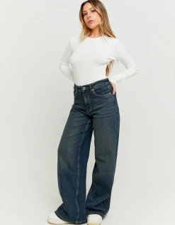 Jeans Wide Leg a Vita Alta^Tally Weijl Cheap