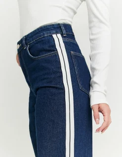 Jeans Wide Leg a Vita Alta con Bande Laterali^Tally Weijl Online