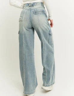 Jeans Wide Leg Cargo a Vita Alta^Tally Weijl Outlet