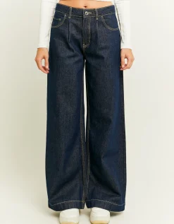 Jeans Wide Leg con Plissettature Frontali^Tally Weijl Online