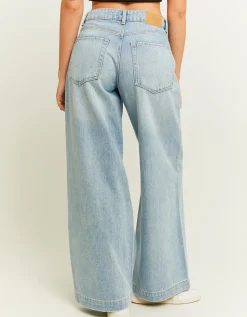 Jeans Wide Leg con Plissettature Frontali^Tally Weijl Hot