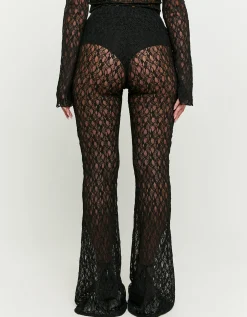 Leggings Flare in Pizzo a Vita Media^Tally Weijl Store