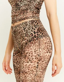 Leggings in tulle Stampa Leo^Tally Weijl Best