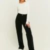 Pantalone Wide Leg in Velluto a Coste^Tally Weijl Clearance