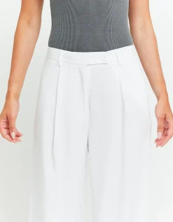 Pantaloni a Vita Alta Bianchi^Tally Weijl Outlet