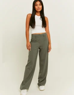 Pantaloni Dritti Tailoring Grigi^Tally Weijl Best