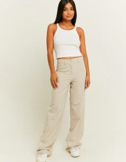 Pantaloni Dritti Tailoring Beige^Tally Weijl Best Sale