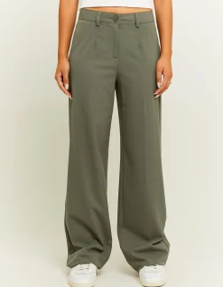 Pantaloni Dritti Tailoring Grigi^Tally Weijl Best