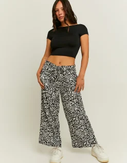 Pantaloni Larghi Fantasia Con Nodo Frontale^Tally Weijl Cheap