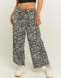 Pantaloni Larghi Fantasia Con Nodo Frontale^Tally Weijl Cheap