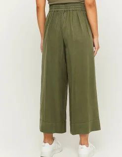 Pantaloni Larghi Verdi Con Nodo Frontale^Tally Weijl Fashion