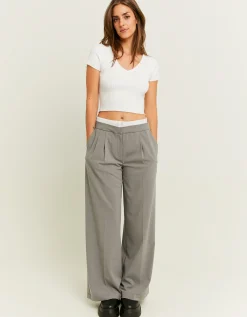 Pantaloni Wide Leg a Doppia Vita Azzurri^Tally Weijl Clearance