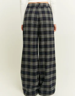 Pantaloni Wide Leg a Quadri^Tally Weijl Best