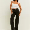 Pantaloni Wide Leg a Vita Alta Neri^Tally Weijl Store