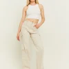 Pantaloni Wide Leg a Vita Alta Bianchi^Tally Weijl Cheap