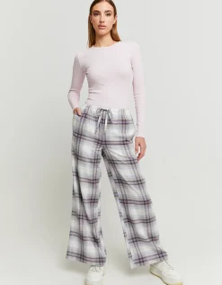 Pantaloni Wide Leg a Vita Media^Tally Weijl Sale